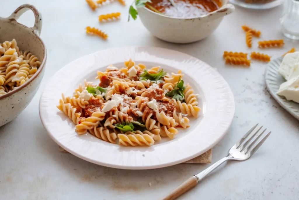 Italian Pasta Salad: The Easy, Flavorful Dish That Can Turn a Simple Meal Into a Balanced Plate Italian pasta salad with sausage, bell peppers, green onion and homemade Italian dressing
