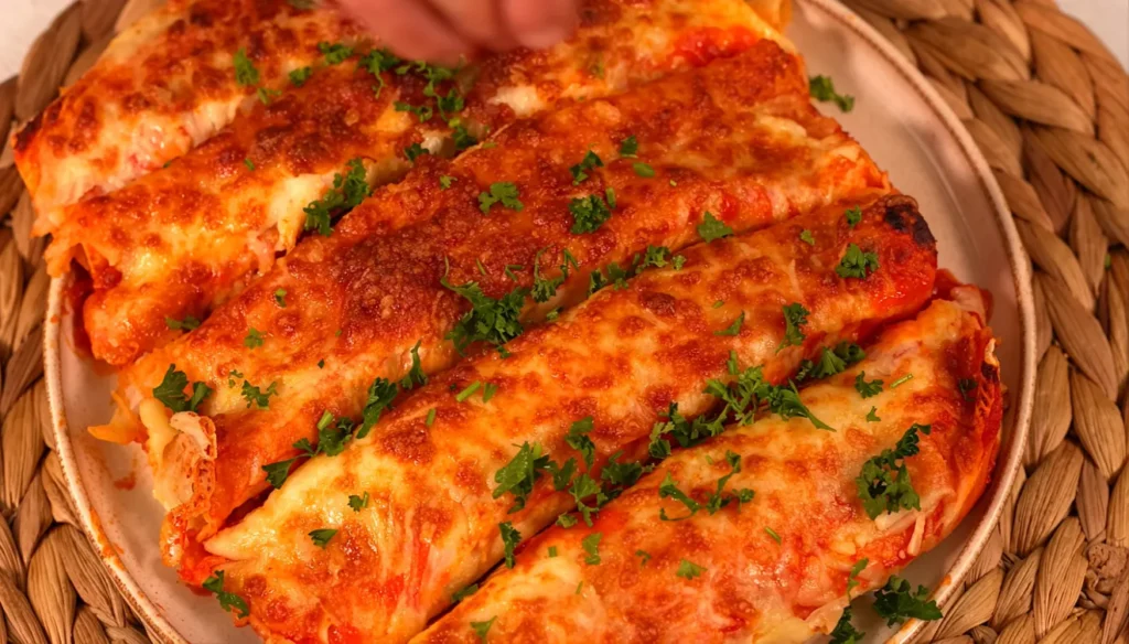 These Italian Tortilla Wraps Are So Good, You’ll Want Them Every Night Italian tortilla wraps filled with minced meat and melted mozzarella