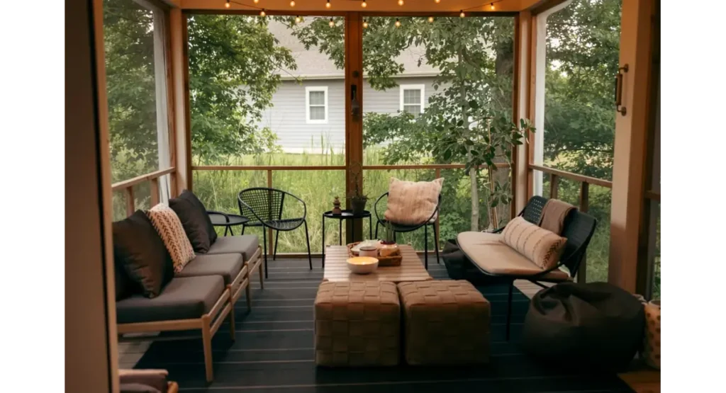 Multifunctional Furniture Ideas to Make the Most of Small Spaces Multifunctional furniture in a small living room, including a compact sofa, nesting tables